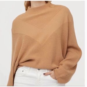 H&M sweater mock turtleneck in badge color, extremely soft and cozy!!!
